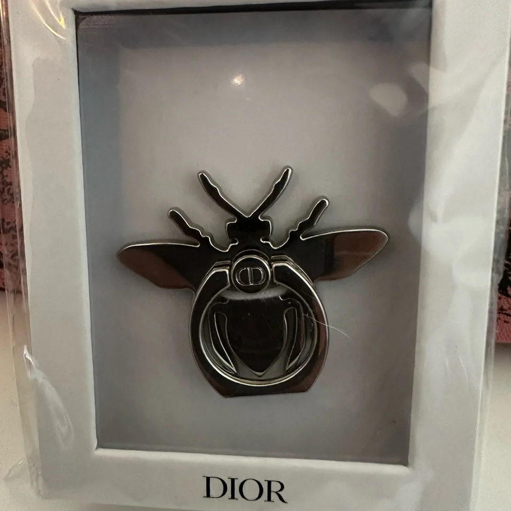 Dior Metallic Bee  Phone Ring